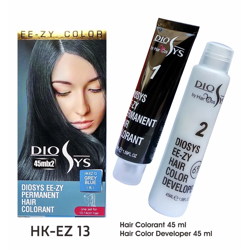 Diosys Hair Colour 13 Grey Blue 100 Ml Raena Beauty Platform Reseller And Dropship