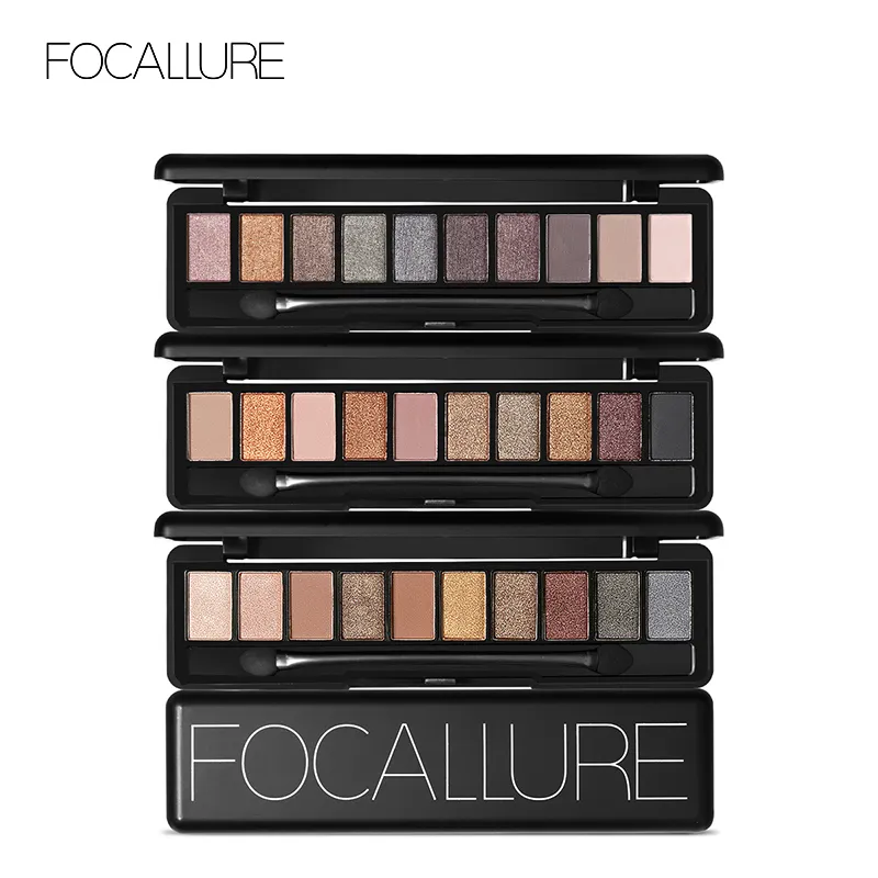 Focallure Full Featured Nude Shade Eyeshadow Palette FA Raena Beauty Platform
